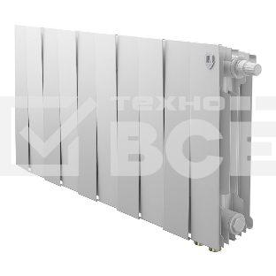 Радиатор биметаллический Royal Thermo PianoForte 300 белый VR80 - 10 секц.