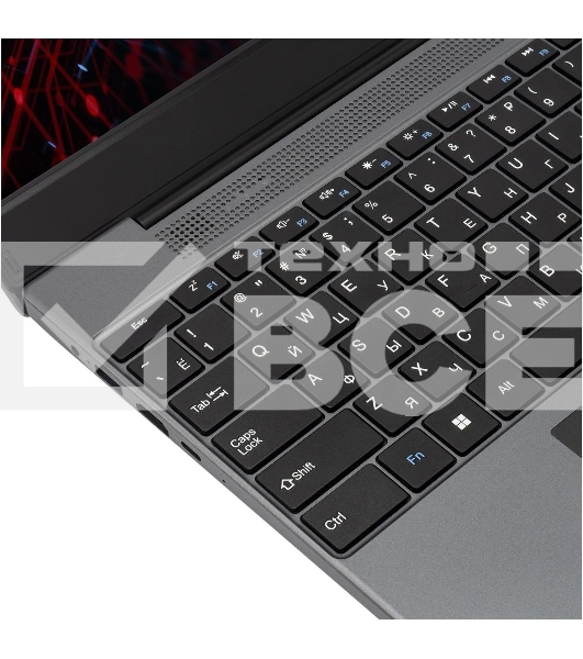 Ноутбук IRU Tactio 15PHC Ryzen 7 5825U 16Gb SSD 512Gb AMD Radeon Graphics 15.6' IPS FHD (1920x1080) FreeDOS black WiFi BT Cam 4000mAh (2150137)