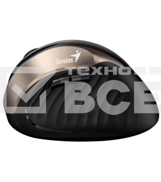 Мышь беспроводная Genius Ergo 8250S черный, 1600 dpi, радиоканал, USB, кнопки - 6