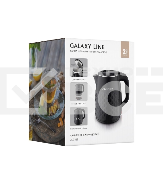 Чайник электрический GALAXY GL 0328 черный