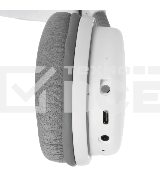 Гарнитура AULA G7 белый, беспроводная + проводная, до 65 ч, съёмный микрофон, подсветка