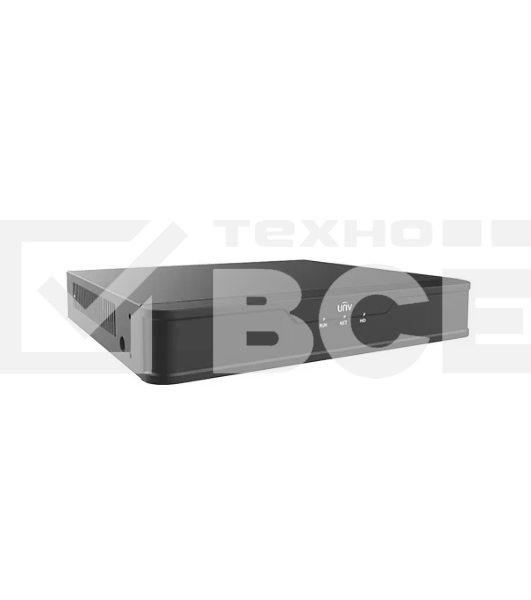 Видеорегистратор IP 4-х канальный 4К NVR301- 04S3 , видеовыходы: 1 HDMI, 1 VGA, аудиовыход, 1 SATA HDD до 6TБ, входящий поток на запись: до 64Мбит/с