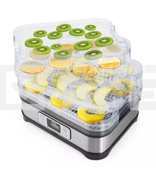 Сушка для фруктов и овощей Kitfort КТ-1903 5под. 250Вт черный