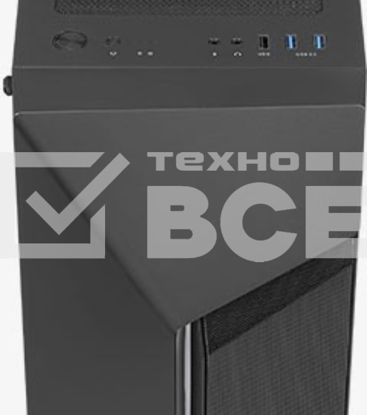 Компьютерный корпус MidiTower Aerocool / Formula Scape-G-BK-v1 (4711099471539)