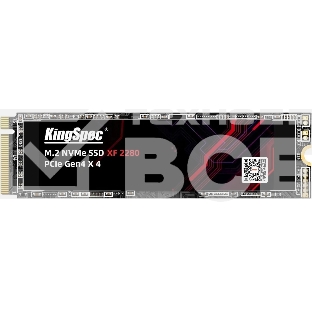 Накопитель KingSpec M.2 NVMe 4.0 2TB (XF-2TB 2280)