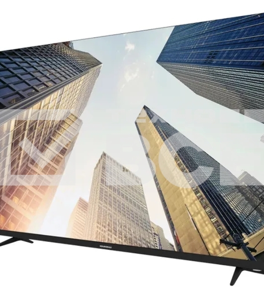 Телевизор Soundmax 55' SM-QLED55T21SU черный QLED UHD 60Hz Android TV