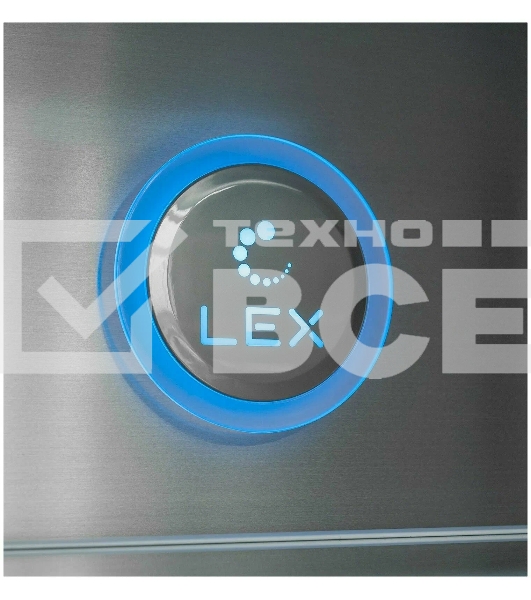 Холодильник LEX LCD505GbGID серый трехкамерный 321/144л морозилка снизу, No Frost, Side by Side