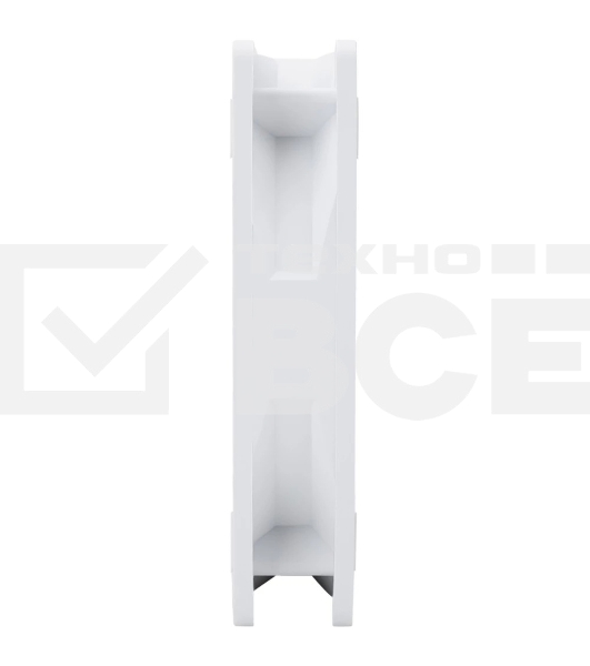 Кулер для корпуса Thermalright TL-C12CW-S (120x120x25мм, 4-pin PWM, ARGb, 66.17CFM, 25.6dBA, 1550RPM, белый)