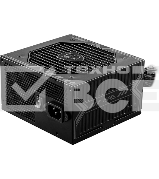 Блок питания MSI MAG A650BN, 650Вт, 80 PLUS Bronze, 120мм, черный