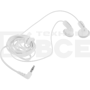 Наушники вкладыши Sony MDR-E9LP 1.2м белый проводные в ушной раковине