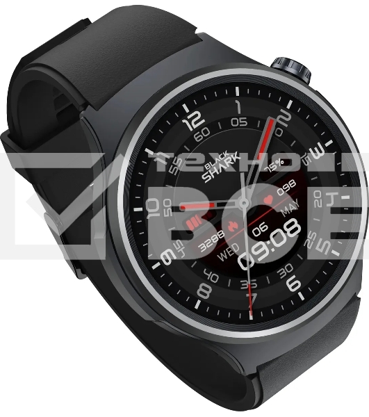 Смарт-часы Black Shark BS-W2404 (A3) AMOLED корп.черный рем.черный (1746935)