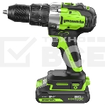 Дрель-шуруповерт аккумуляторная Greenworks GD24DD60 ударная аккумуляторная, 24V, бесщеточная, 30/60Нм,2х2Ач,ЗУ,кор 3704107CUC, фото2