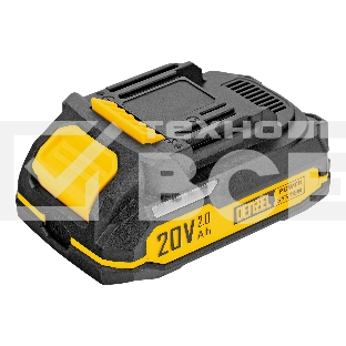 Батарея аккумуляторная Denzel BH-20-2.0, Li-Ion, 20 В, 2,0 А·ч