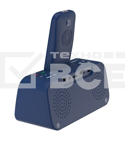 Телефон Maxvi RT-03 blue + док-станция