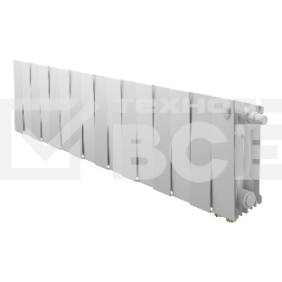 Радиатор биметаллический Royal Thermo PianoForte 200 белый VR80 - 16 секц.