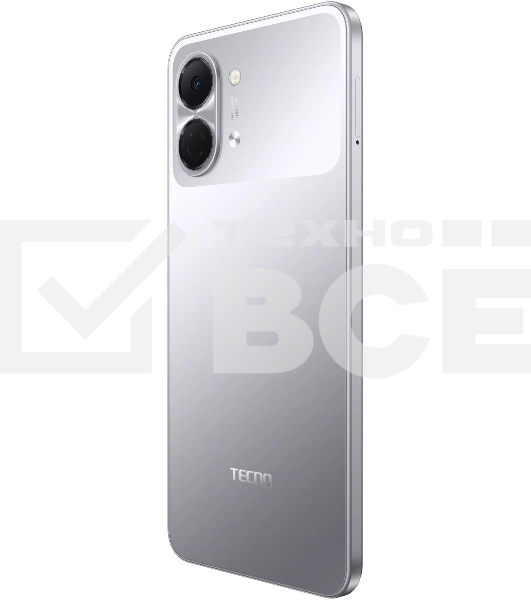 Смартфон Tecno Spark Go 3 64Gb 4Gb серый моноблок 3G 4G 2Sim 6.75' 720x1600 Android 15 13Mpix 802.11 a/b/g/n/ac NFC GPS GSM900/1800 Protect microSD max1024Gb