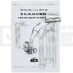 Культиватор бензо CARVER T-300 мини 3лс 2ткт шир.26см, фото6