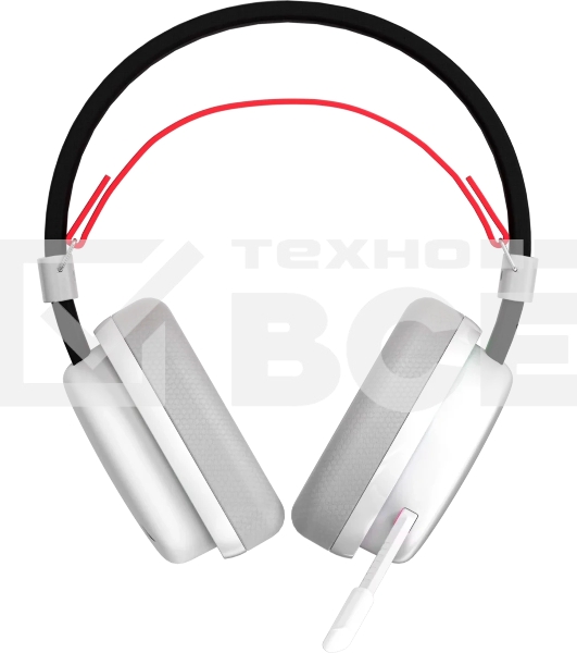 Гарнитура Marvo HG9069W Monka Echo белый, беспроводная + проводная, радиоканал, до 10 ч, подсветка, совместимость с PS5, Xbox