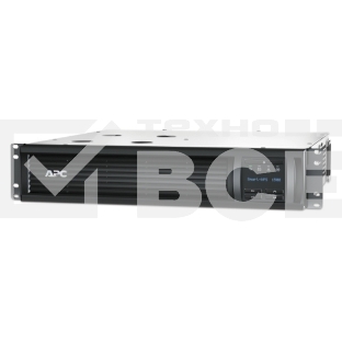 Источник бесперебойного питания APC Smart-UPS 1500VA/1000W, RM 2U, Line-Interactive, LCD, Out: 220-240V 4xC13 (2-Switched), SmartSlot, USB, SmartConnect, Black, 1 year warranty (REP: SMT1500RMI2U)