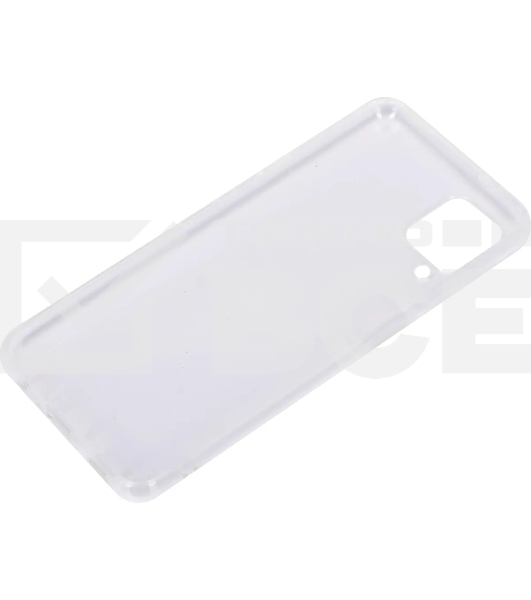 Чехол (клип-кейс) BoraSCO Silicone case для Samsung Galaxy A12/M12 прозрачный