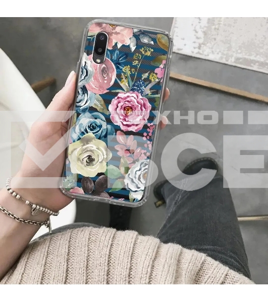 Чехол (клип-кейс) Gresso Air, для Samsung Galaxy A02, прозрачный/рисунок [gr17aaae9164]