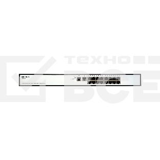 Неуправляемый PoE-коммутатор ORIGO OS1218P/190W/A1A 16x100Base-TX PoE+, 2x1000Base-T, PoE-бюджет 190 Вт, корпус металл