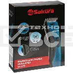 Машинка для стрижки Sakura SA-5175BL-U аккум 3-18 мм Soft Touch USB, фото9