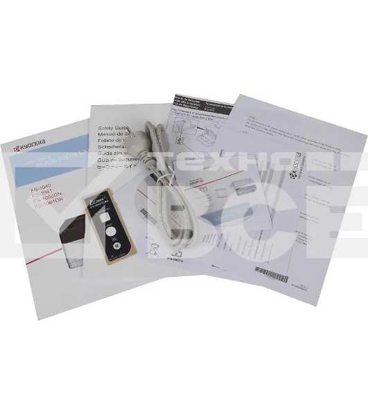 Принтер лазерный Kyocera Ecosys FS-1060dn (1102M33RU0), A4, ч/б, печ. до 25 стр/мин., 600 x 1200 dpi, USB, RJ-45