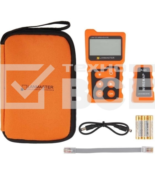 Тестер Lanmaster LAN-TST-WRM-400-POE