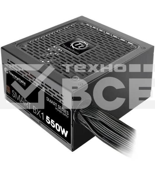 Блок питания Thermaltake Smart BX1 SE ATX 550W 80+ bronze 24pin APFC 120мм fan color LED 6xSATA RTL