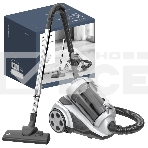 Пылесос Eurostek EVC-3009 белый, 420/2800 Вт, уборка сухая, пылесборник контейнер 3 л, фото 1