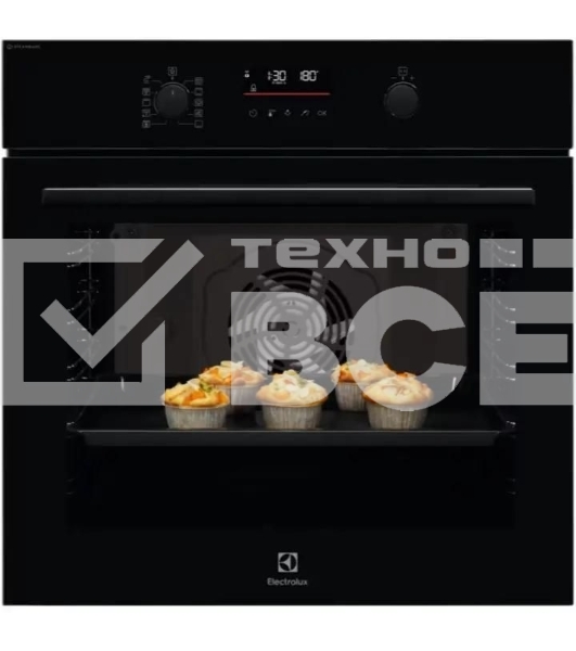 Духовой шкаф электрический Electrolux EOD6F77WZ черный