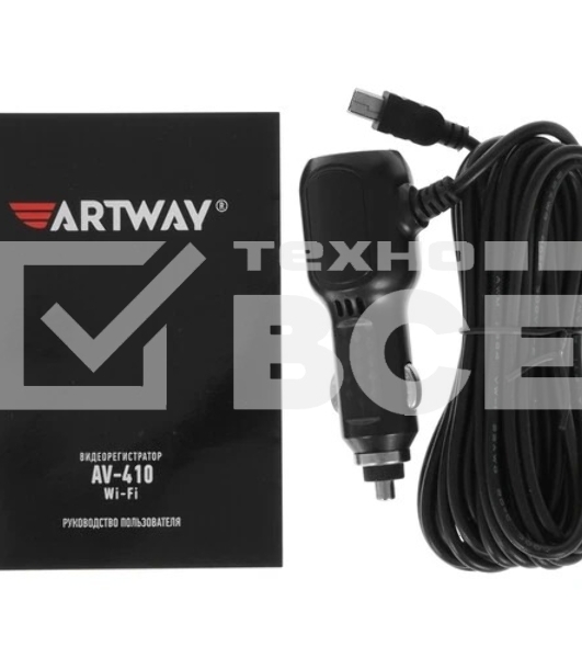 Видеорегистратор Artway AV-410 черный 1080x1920 1080p 140гр. NT96672