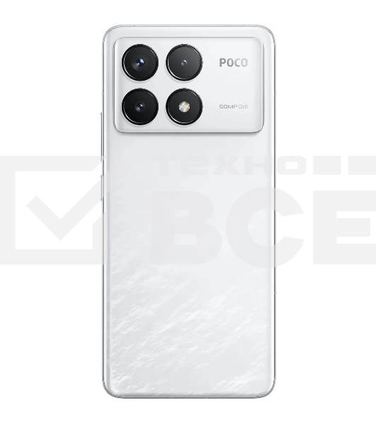 Смартфон POCO F6 Pro, 12/256Gb, белый