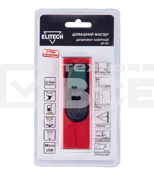 Дальномер ELITECH ДЛ 60 204768
