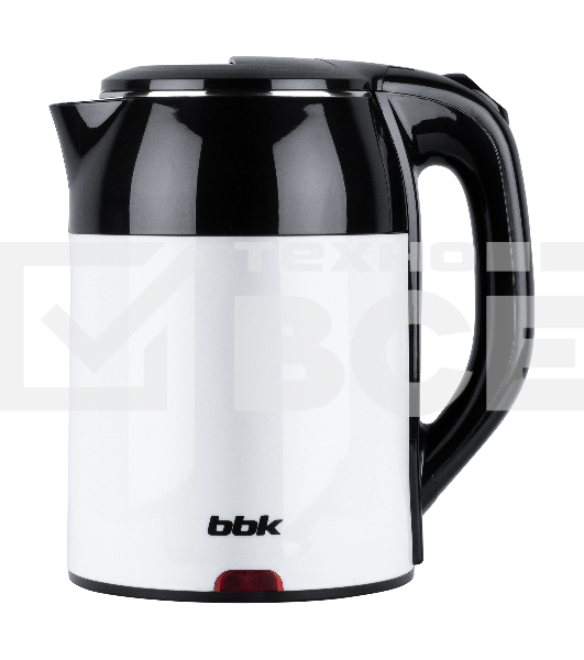 Чайник электрический BBK EK1709P черный/белый