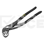 Клещи переставные Denzel кнопочный механизм, обливные рукоятки, 250 мм, фото 1