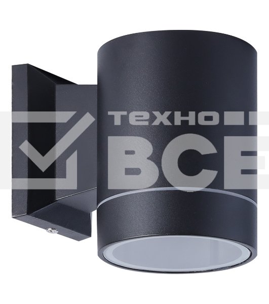 Светильник уличный настенный Smartbuy (SBL-WLBK1-1GX53) настенный GX53*1 -черный/IP65