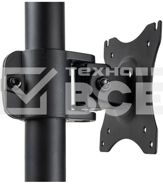 Кронштейн для мониторов Arm Media LCD-T16 черный 15'-27' макс.40кг настольный поворот и наклон верт.перемещ.