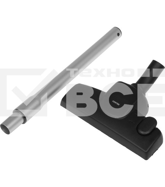 Пылесос вертикальный Centek CT-2561 красный/черный, питание от сети, 150 Вт, уборка сухая, пылесборник 0.5 л