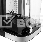 Кофеварка рожковая Maunfeld MF-720S PRO нержавеющая сталь, исп. кофе - молотый/чалды, 1.2 л, 1470 Вт, 15 бар, фото6