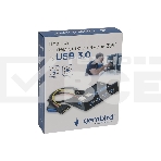 Планка USB 3.0 на переднюю панель 3.5' Gembird, FP3.5-USB3-4A, 4xUSB-A 3.0, фото2