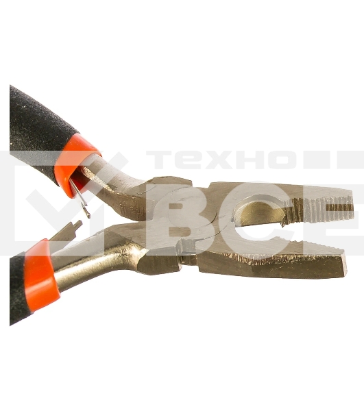 Плоскогубцы Mini Sparta 130 мм, никелированные, авторазжим