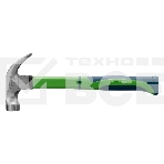 Молоток-гвоздодер Сибртех 450 г, с магнитом, фибергласовая обрезиненная рукоятка, фото2