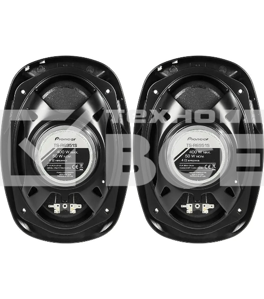 Колонки автомобильные Pioneer TS-R6951S 400Вт 4Ом 15x23см (6x9дюйм) (ком.:2кол.) коаксиальные трехполосные