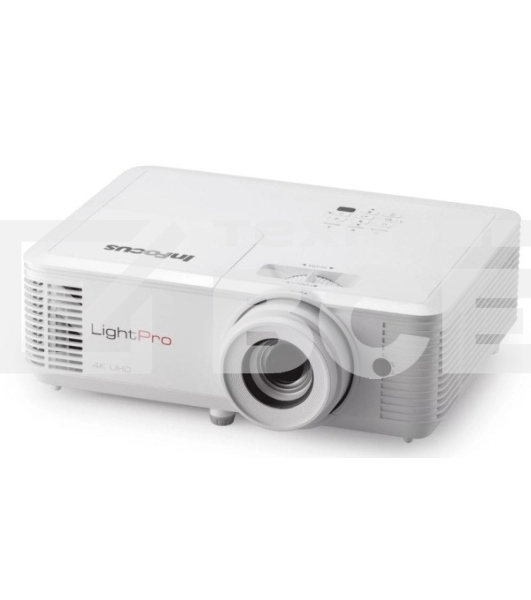 Проектор InFocus IN0061SL DLP, 4000 lm, 4K UHD (3840 x 2160),1000 000:1, 1.211.59:1, 2xHDMI 2.0, VGA in, 3.5mm in/out, S/PDIF, USB-A (питание), RS232, лампа 15 000ч.(ECO mode), 10W, 27дБ, 3,2 кг, БЕЛЫЙ