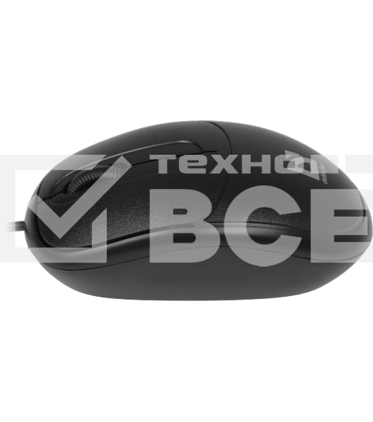 Мышь проводная Defender Datum MS-980 черный, 1000 dpi, USB, кнопки - 3