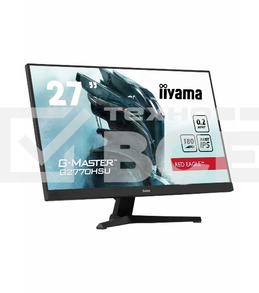 Монитор 27' iiyama G-Master G2770HSU-B6 IPS 1920x1080, 180 Гц, 0.2 мс, 16:9, 300 кд/м², 2x2 Вт, 1xHDMI, 1xDP, USB, черный