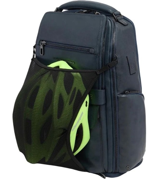 Рюкзак мужской Piquadro Solm CA7023S141BM/AV серо-голубой кожа