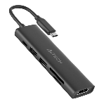 USB-концентратор A4Tech DST-60C, USB Type-C, USB/HDMI/SD, USB Type-C, фото10
